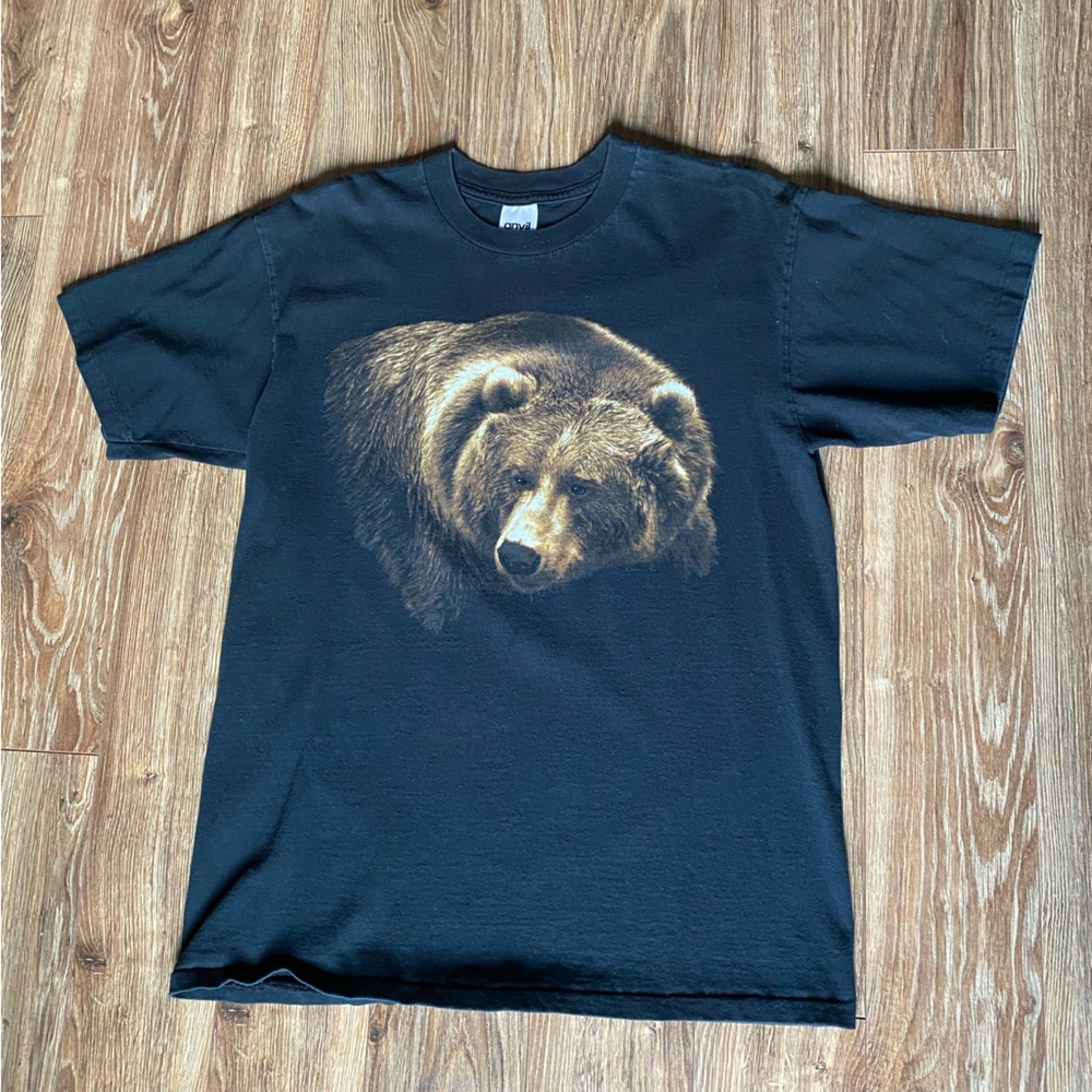 Vintage Grizzly Bear T-Shirt - Picture 2 of 4